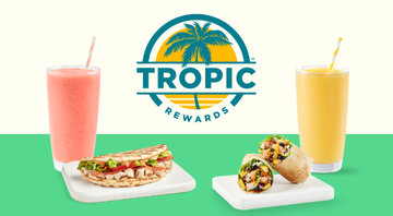Image of Tropic Rewards® at Tropical Smoothie Cafe.