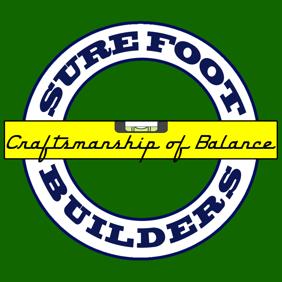 Sure Foot Builders Inc. Logo