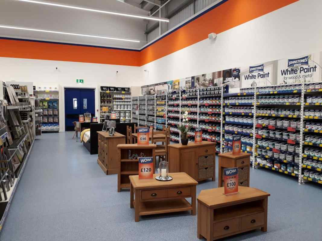 B&M's brand new store in Whitby stocks a huge range of quality furniture: everything from wardrobes and beds to coffee tables and dining sets.