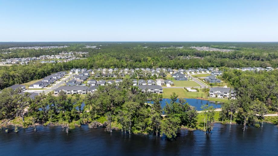 Enjoy stunning views at this river front community