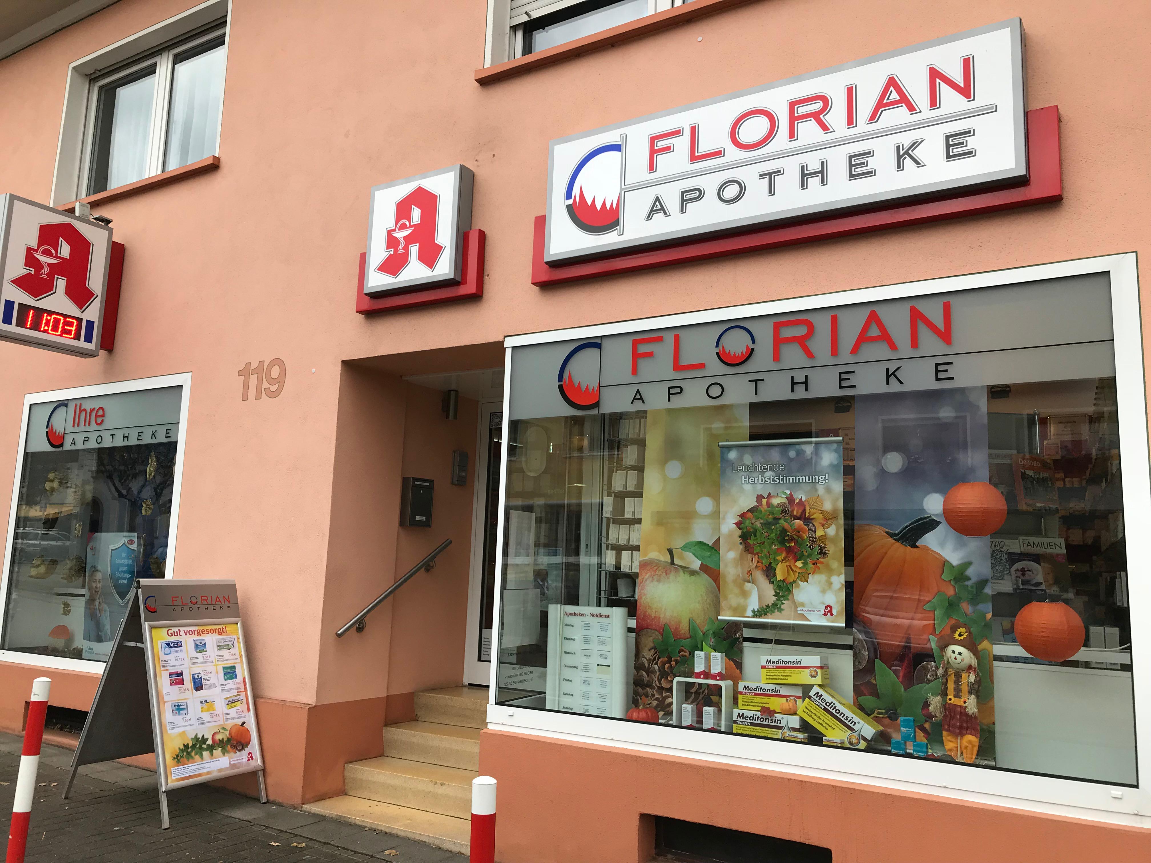 Aussenansicht der Florian-Apotheke