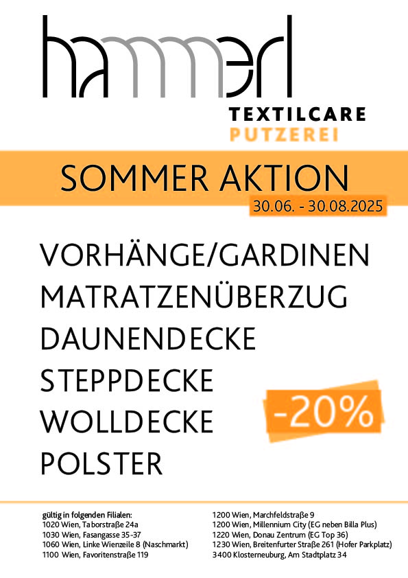 Bild 2 von Hammerl TextilCare (Putzerei/Textilreinigung)