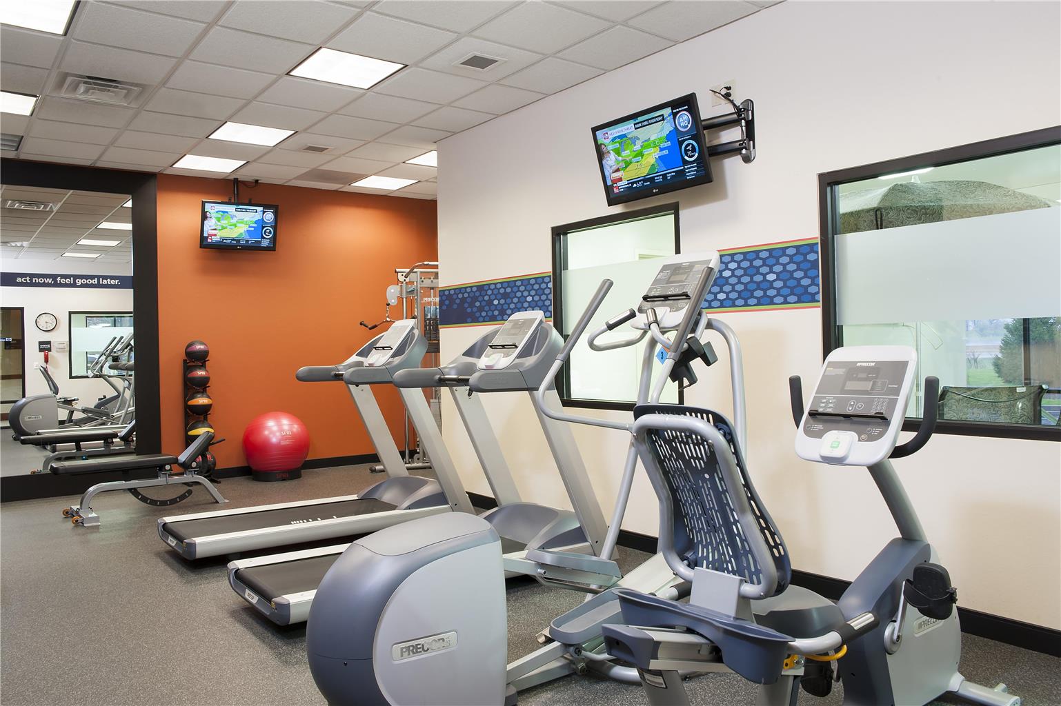 Health club fitness center gym
