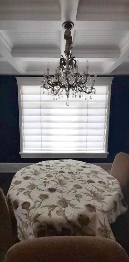 Budget Blinds of New Westminster & Surrey hit the jackpot when they installed Modern Roman Shades to Budget Blinds of New Westminster & Surrey Port Coquitlam (604)359-9655