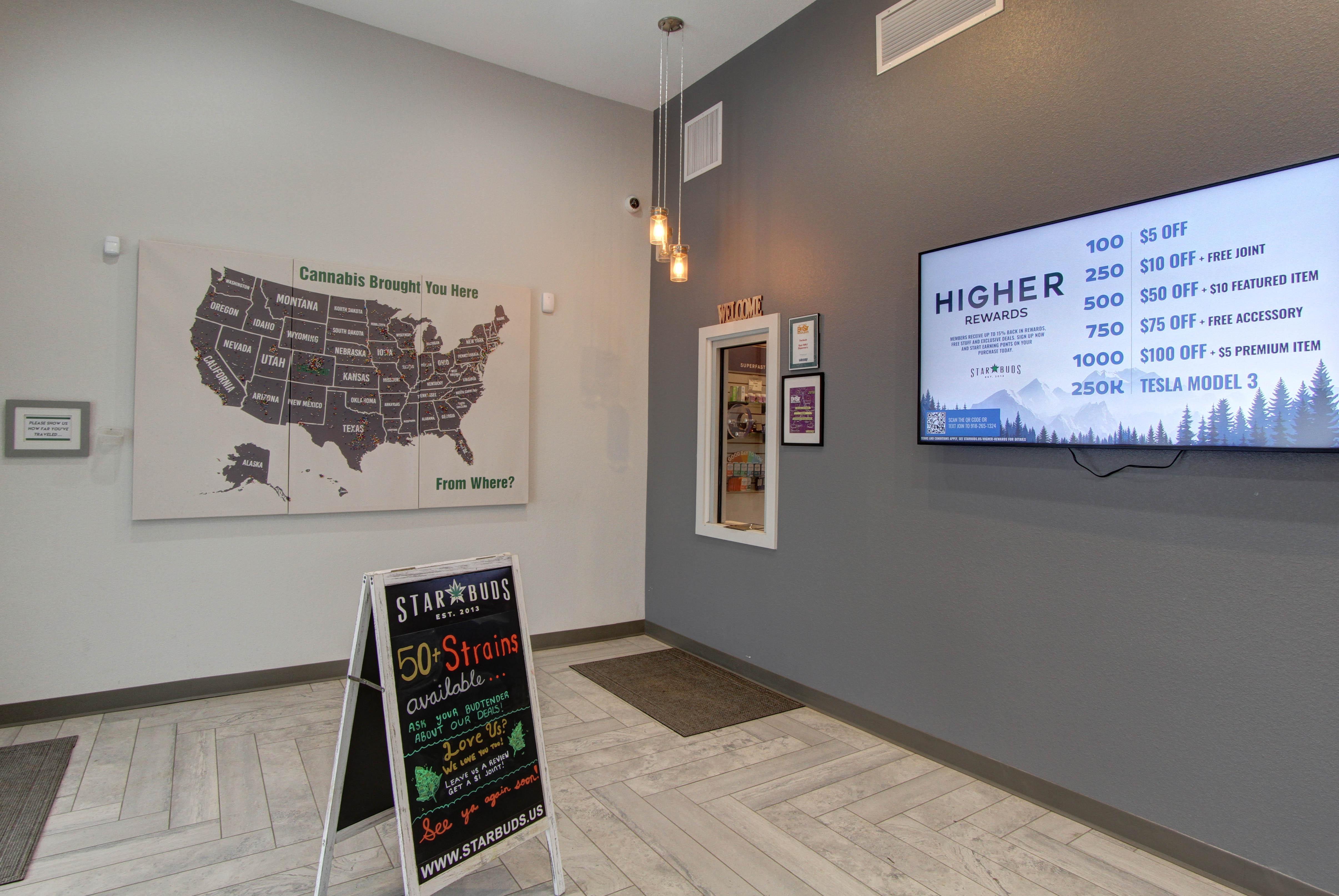 Star Buds Niwot Cannabis Waiting Room