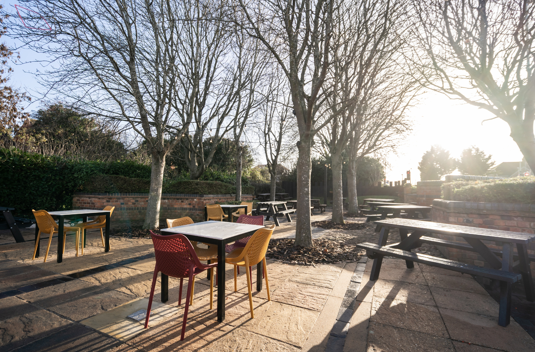 The Greyhound Outside Seating