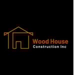 Wood House Construction Logo