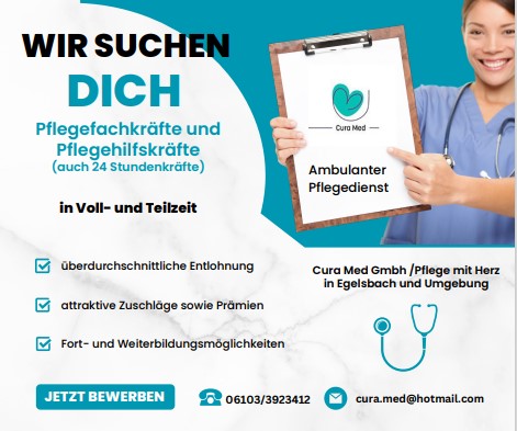 Cura Med - Pflege mit Herz, An der Wegscheid 23 in Egelsbach