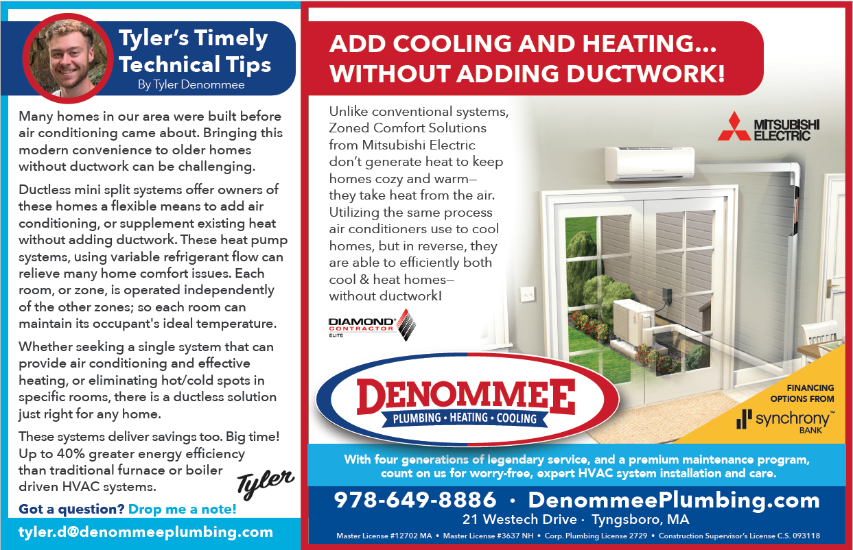 These heat pump systems, using variable refrigerant flow, can relieve many home comfort issues. Each room, or zone, is operated independently of the other zones; so each room can maintain its occupant’s ideal temperature.