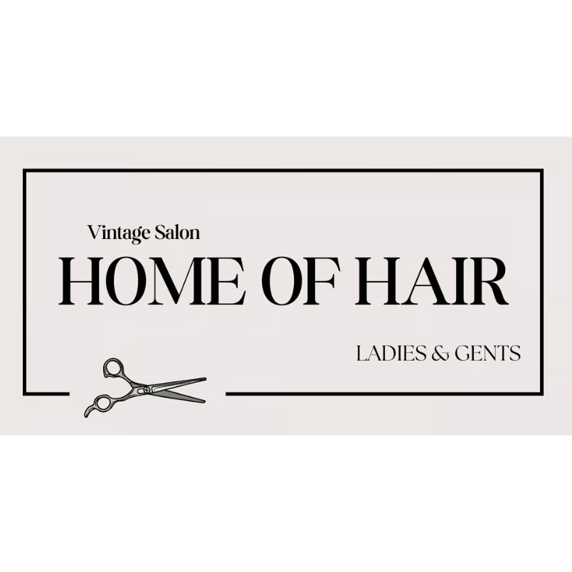HOME OF HAIR by Sabrina Bucher Logo