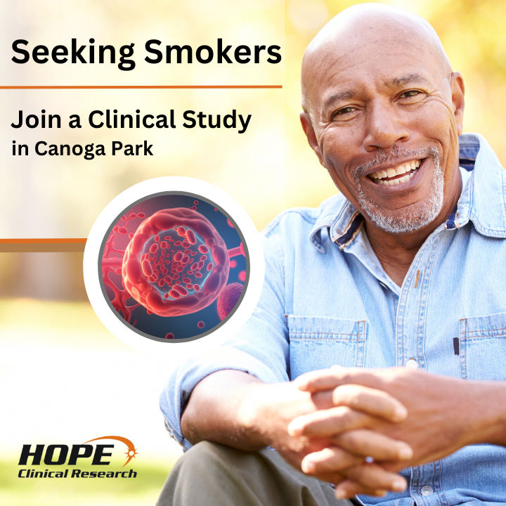 Seeking smokers for an FDA-governed clinical trial in Canoga Park. We are offering the latest medication and treatment options. Reimbursement for Time & Travel. Space is limited.
#ClinicalTrial #Smoking #Tobacco #CanogaPark