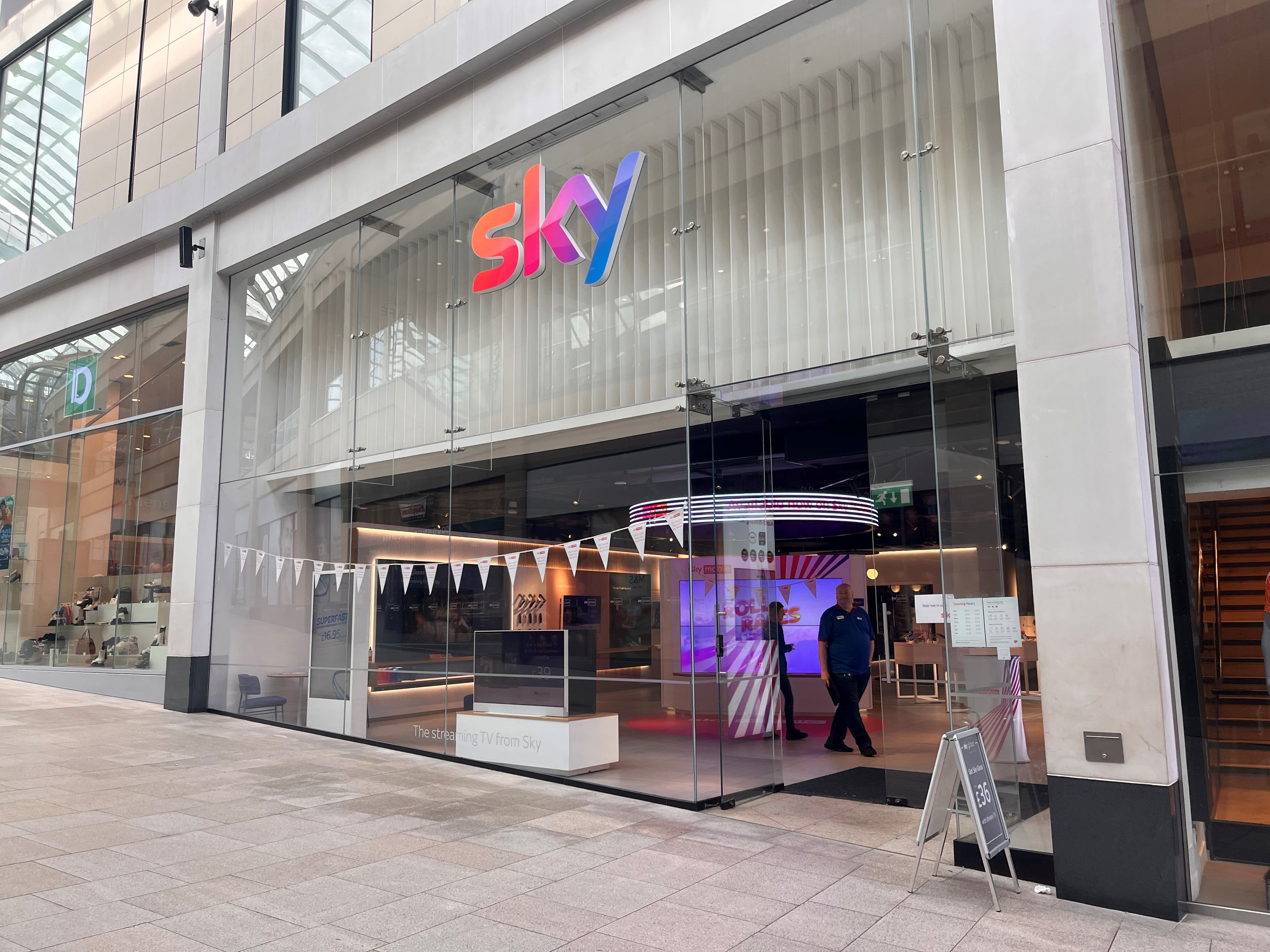 Sky Store Trinity Shopping Centre, Leeds