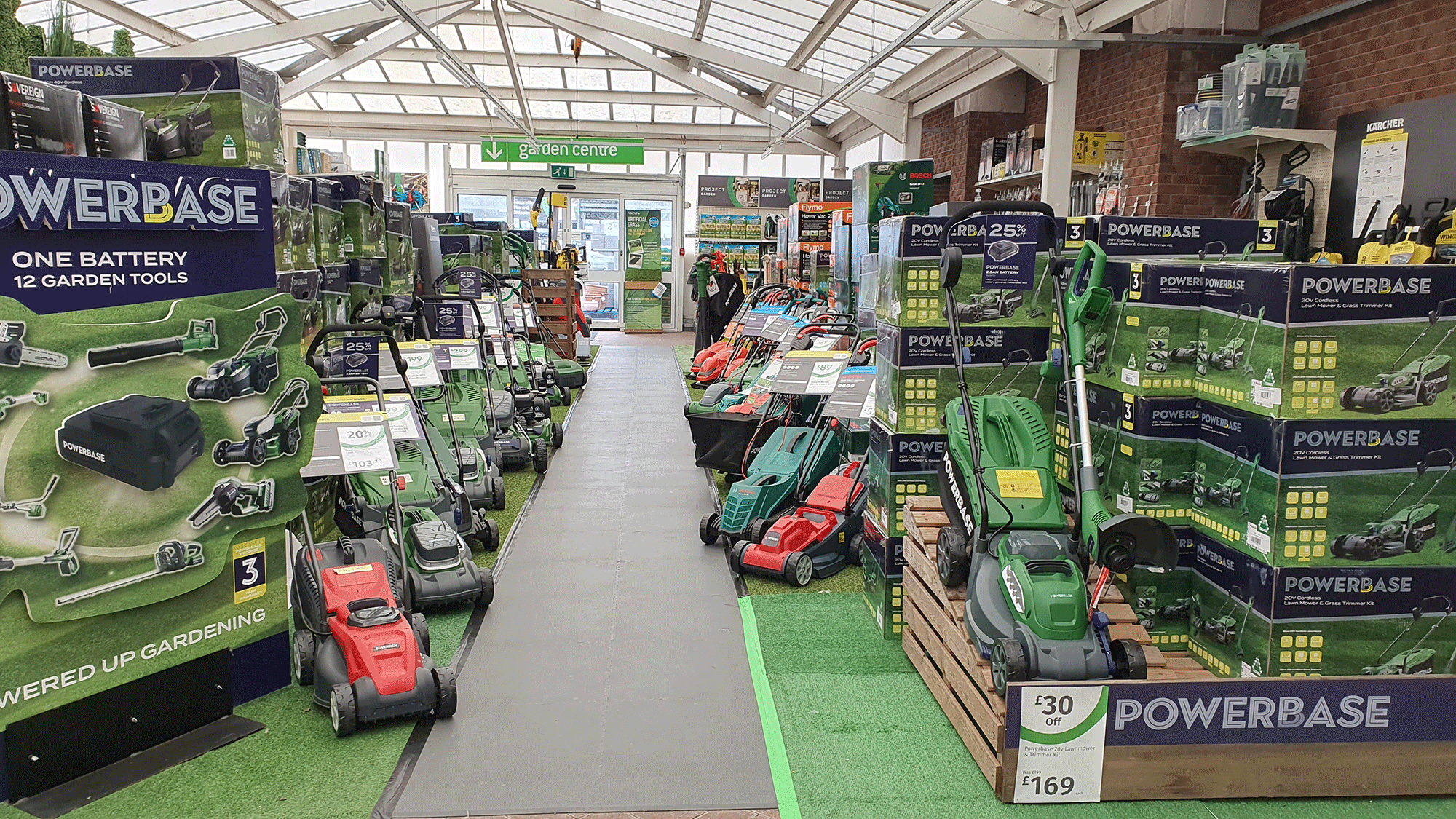 Visit our power tool section for all your garden tidying needs Homebase - Northampton Northampton 03456 407102