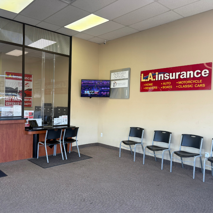 Interior of the L.A. Insurance located at 6248 Michigan Ave. in MI