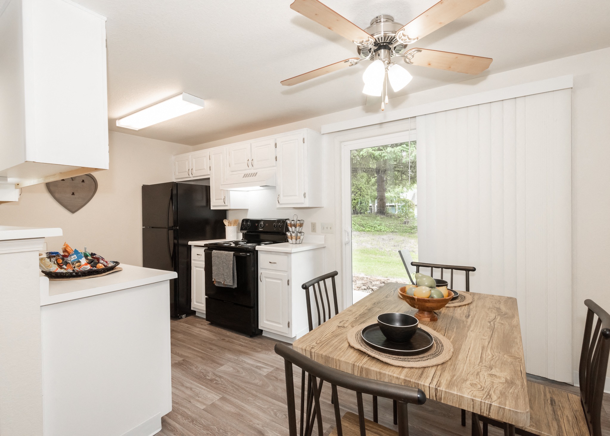 Dining Area With Kitchen View