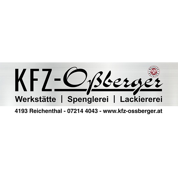 Logo von KFZ - Oßberger KG