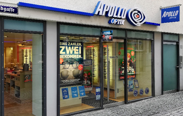 Apollo-Optik, Goldgasse 10 in Ravensburg