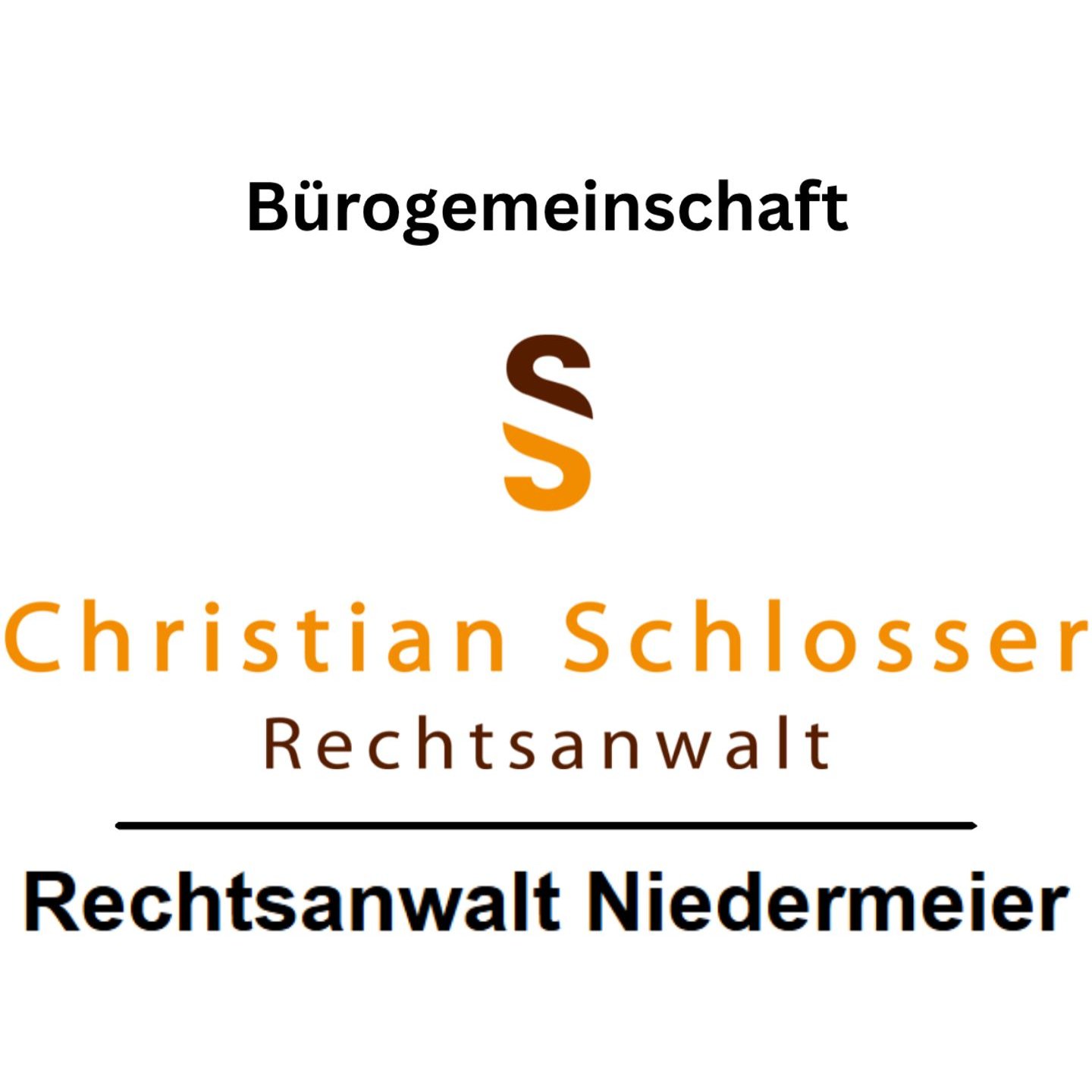 Rechtsanwälte in Bürogemeinschaft Christian Schlosser & Benedikt Niedermeier