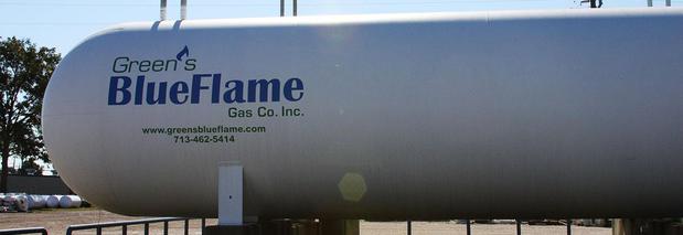 Images Green's Blue Flame Gas