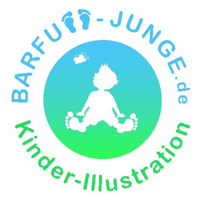 Logo Peter Holle | BARFUSS-JUNGE.de - Kinder-Illustration