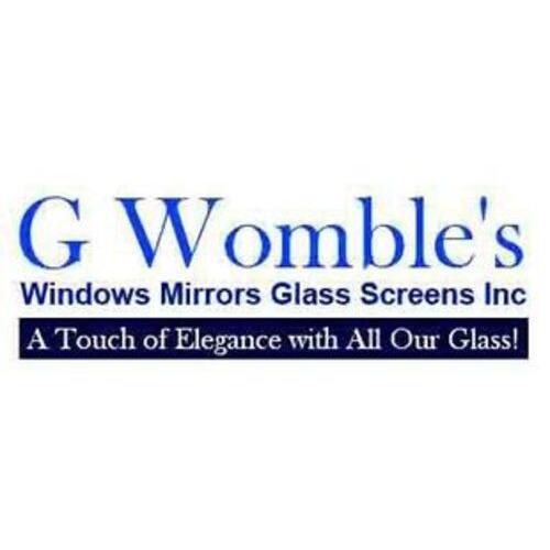 G Womble's Windows Mirrors Glass Screens Inc. Logo