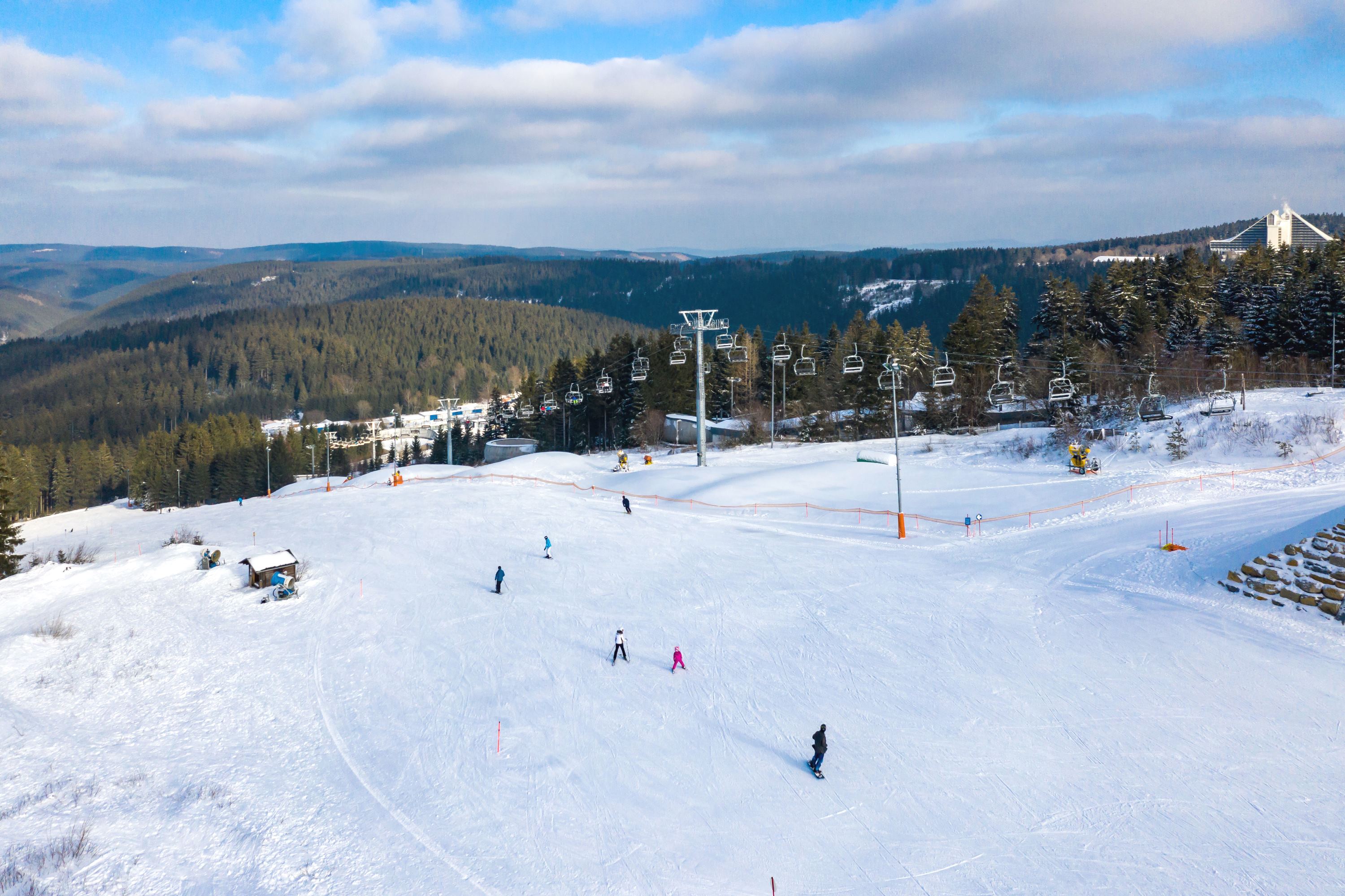 Skifahren in Oberhof