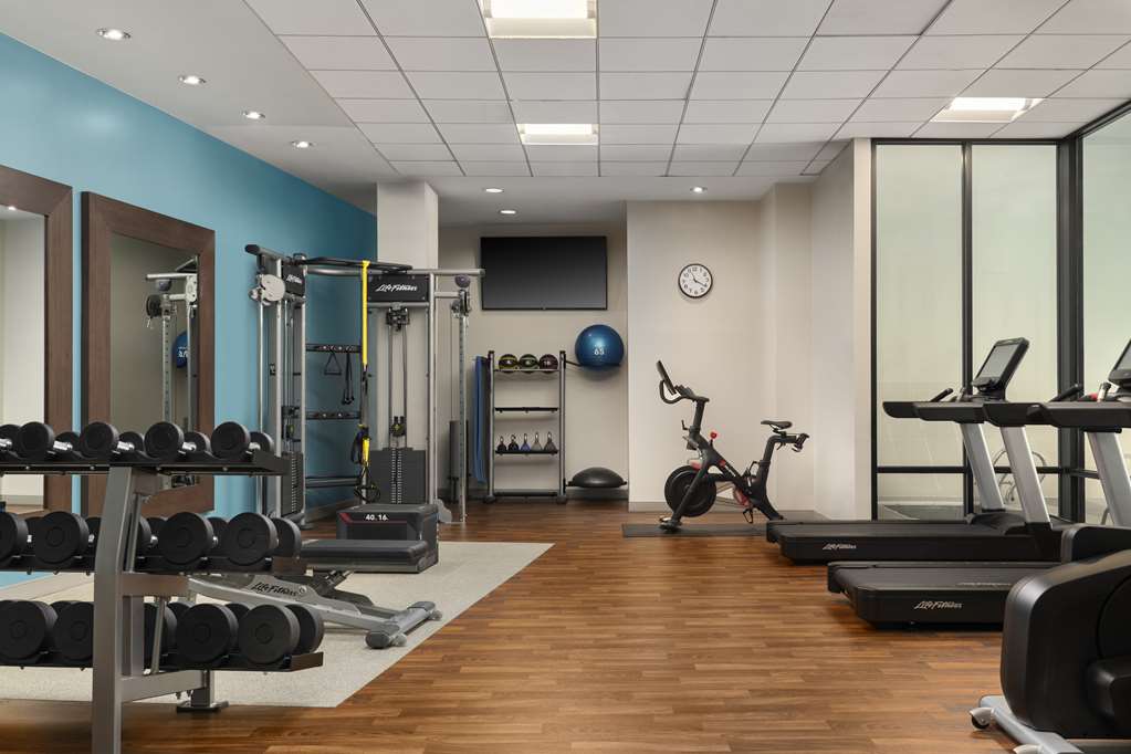 Health club  fitness center  gym