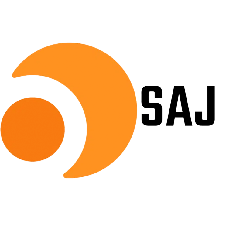 SAJ Boka Föreläsare Logo