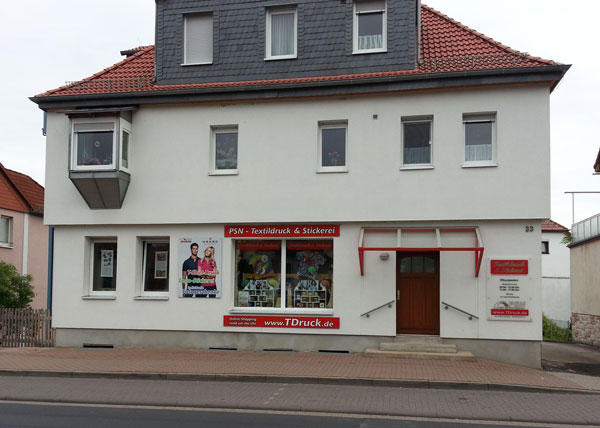 PSN Textildruck & Stickerei, Bahnhofstraße 33 in Krayenberggemeinde