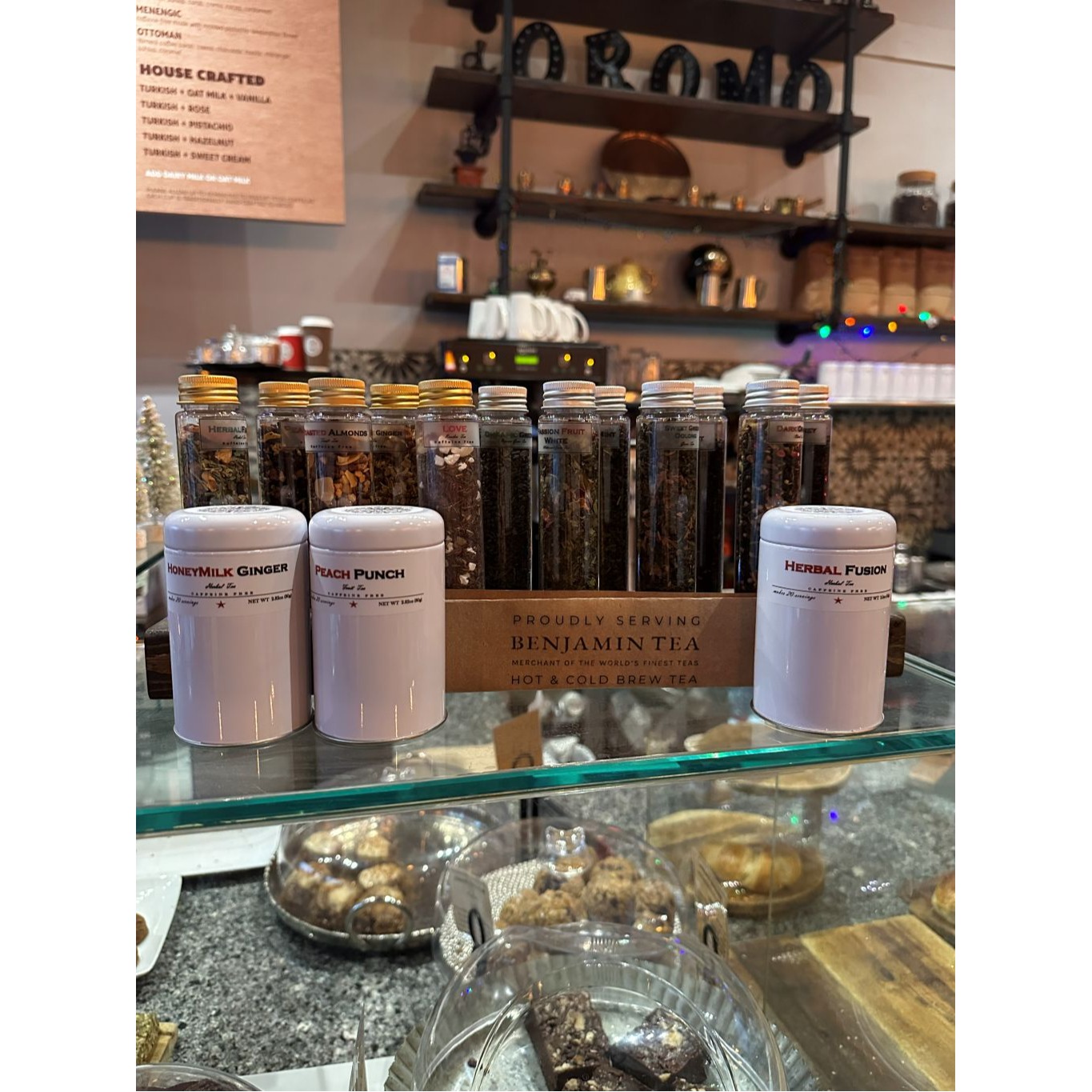 Assortment of Tea at Oromo Cafe 