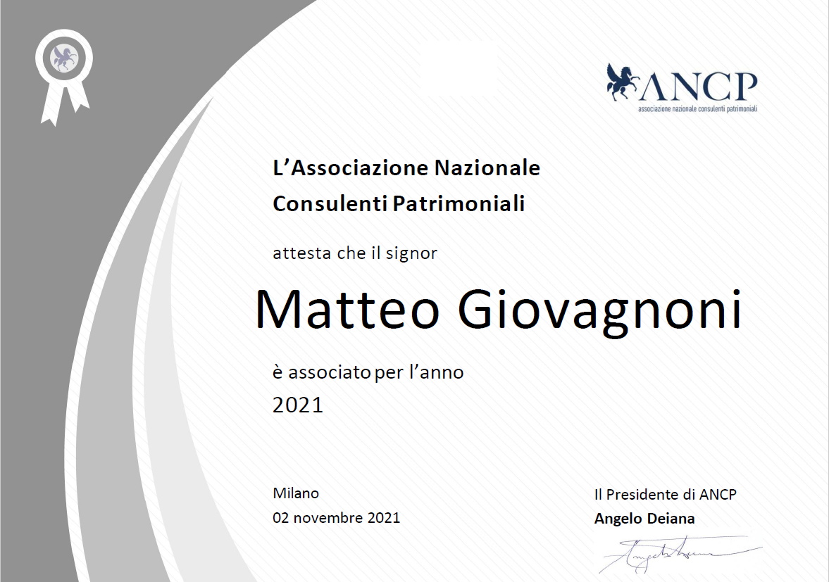 Images Matteo Giovagnoni - Consulente Finanziario