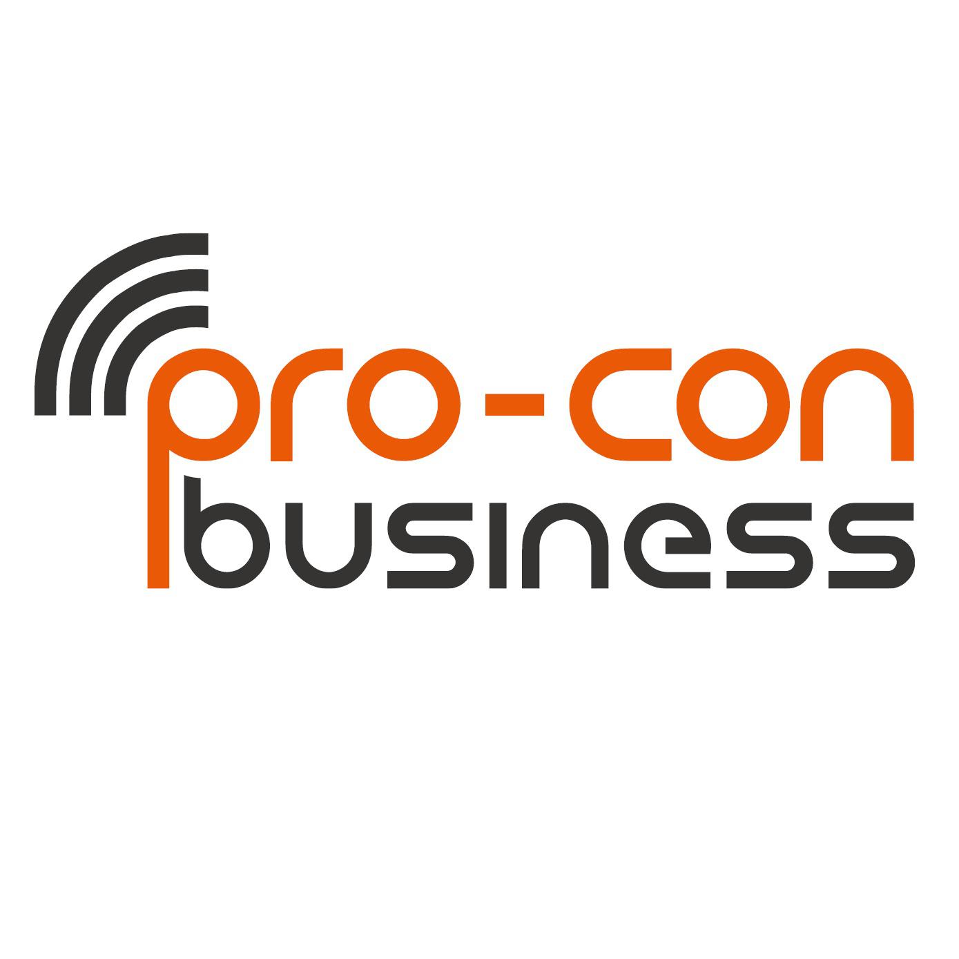 Logo pro-con business GmbH - Telekommunikations-Lösungen für Unternehmen und öffentliche Einrichtungen.