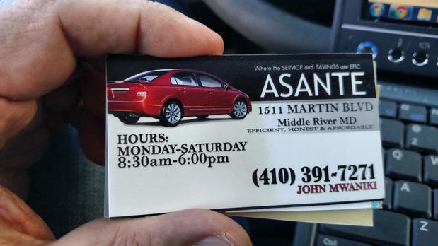 Images Asante Auto Repair