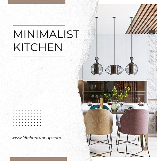 What is your individual #kitchen style? Does it include a minimalist kitchen #design? Contact Kitche Kitchen Tune-Up Savannah Brunswick Savannah (912)424-8907
