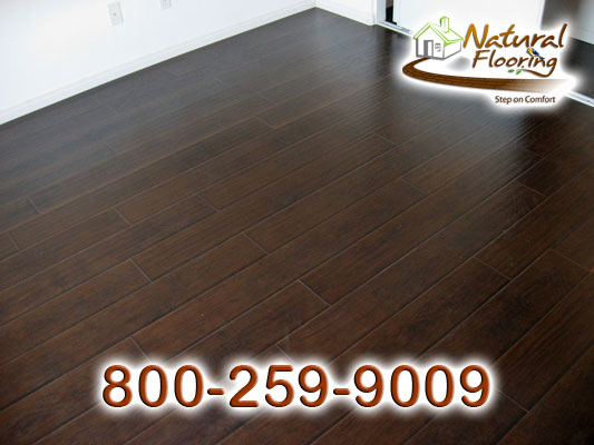 Hickory Nightfall Handscraped Laminate Floor