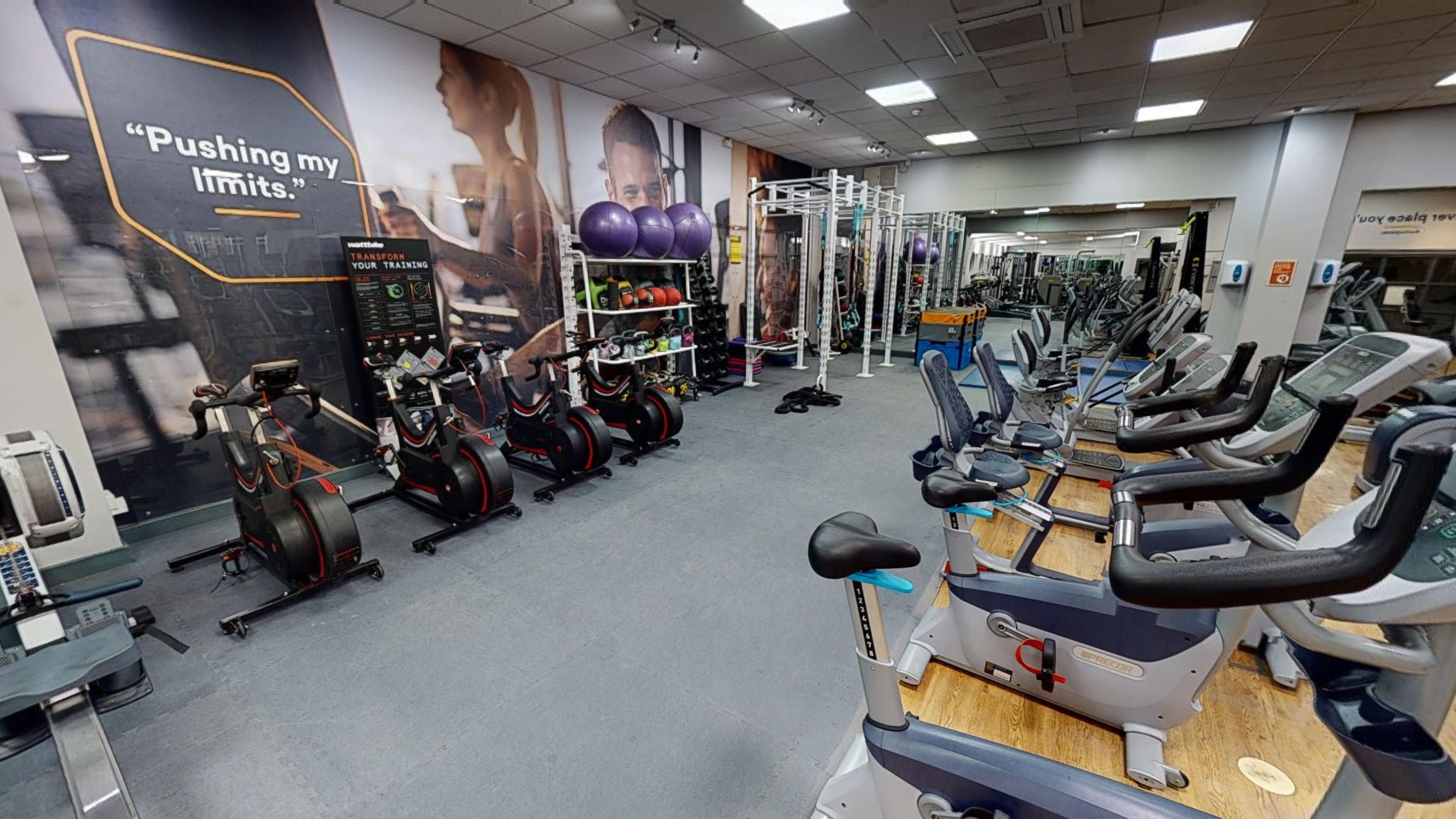 Gym at St Crispin's Leisure Centre St Crispin's Leisure Centre Wokingham 01189 791066