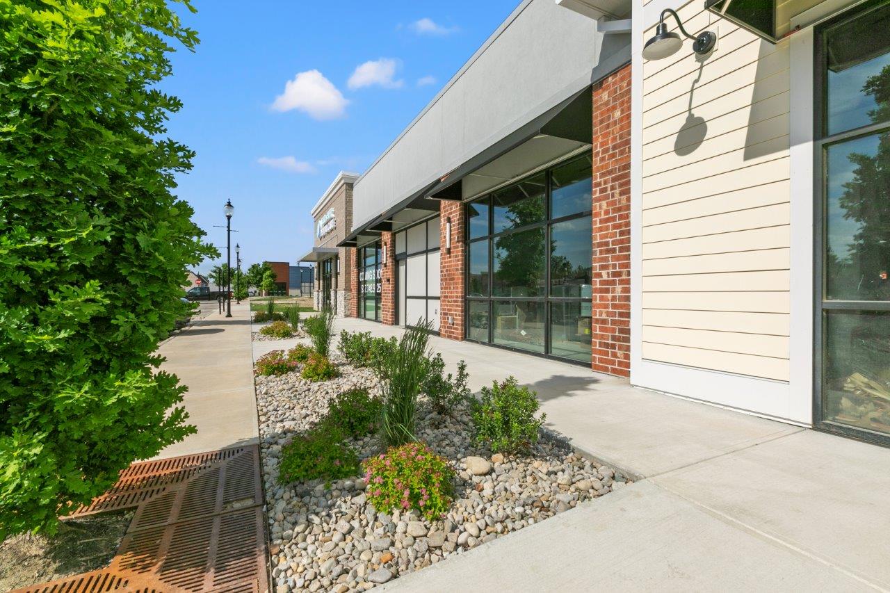 Side of office, Settlers Walk Dental Care. Dentist in Springboro, OH. 