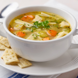 Campbell's® Culinary Reserve Frozen Condensed Homestyle Chicken Noodle Soup, 4 Pound Trays, 3-Pack featured image