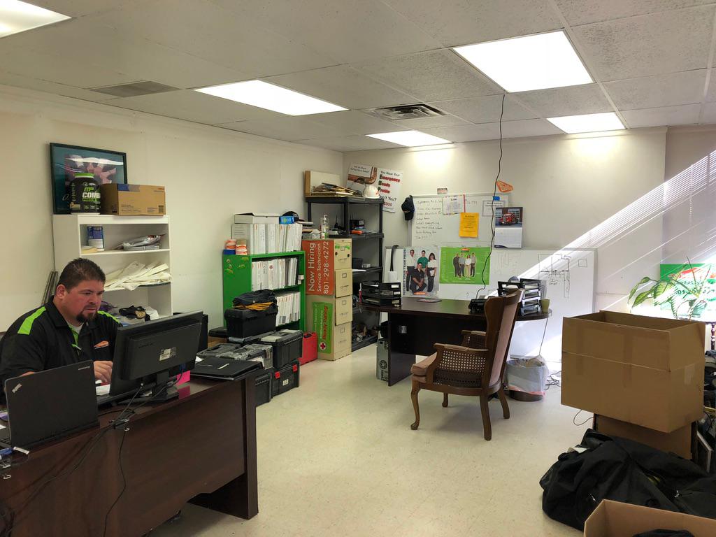 Working in the Office SERVPRO of Layton/Kaysville Layton (385)528-0090