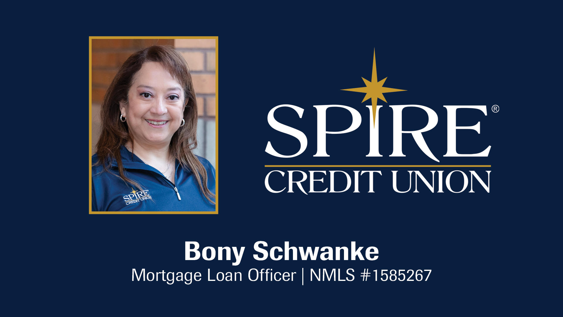 Bony Schwanke, NMLS  1585267