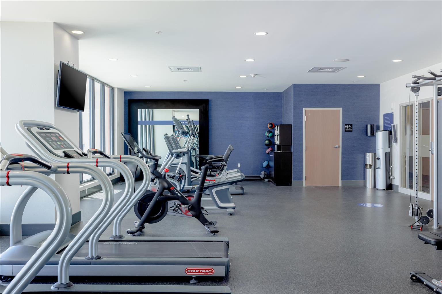 Health club  fitness center  gym