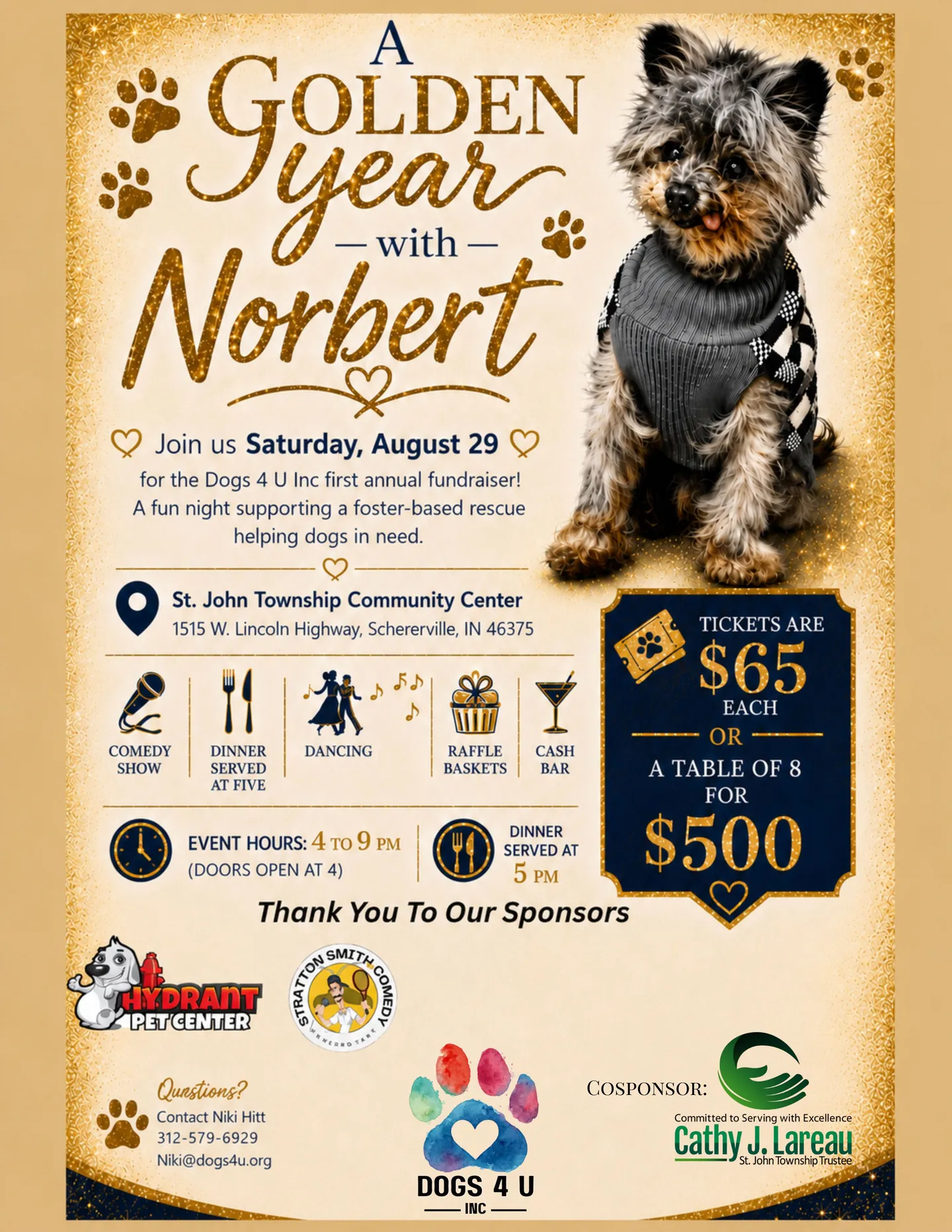 Image of Local Pet Event A Golden Year with Norbert Nearby