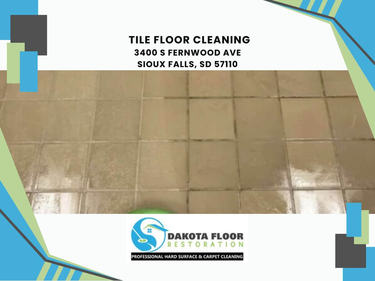 tile floor cleaning