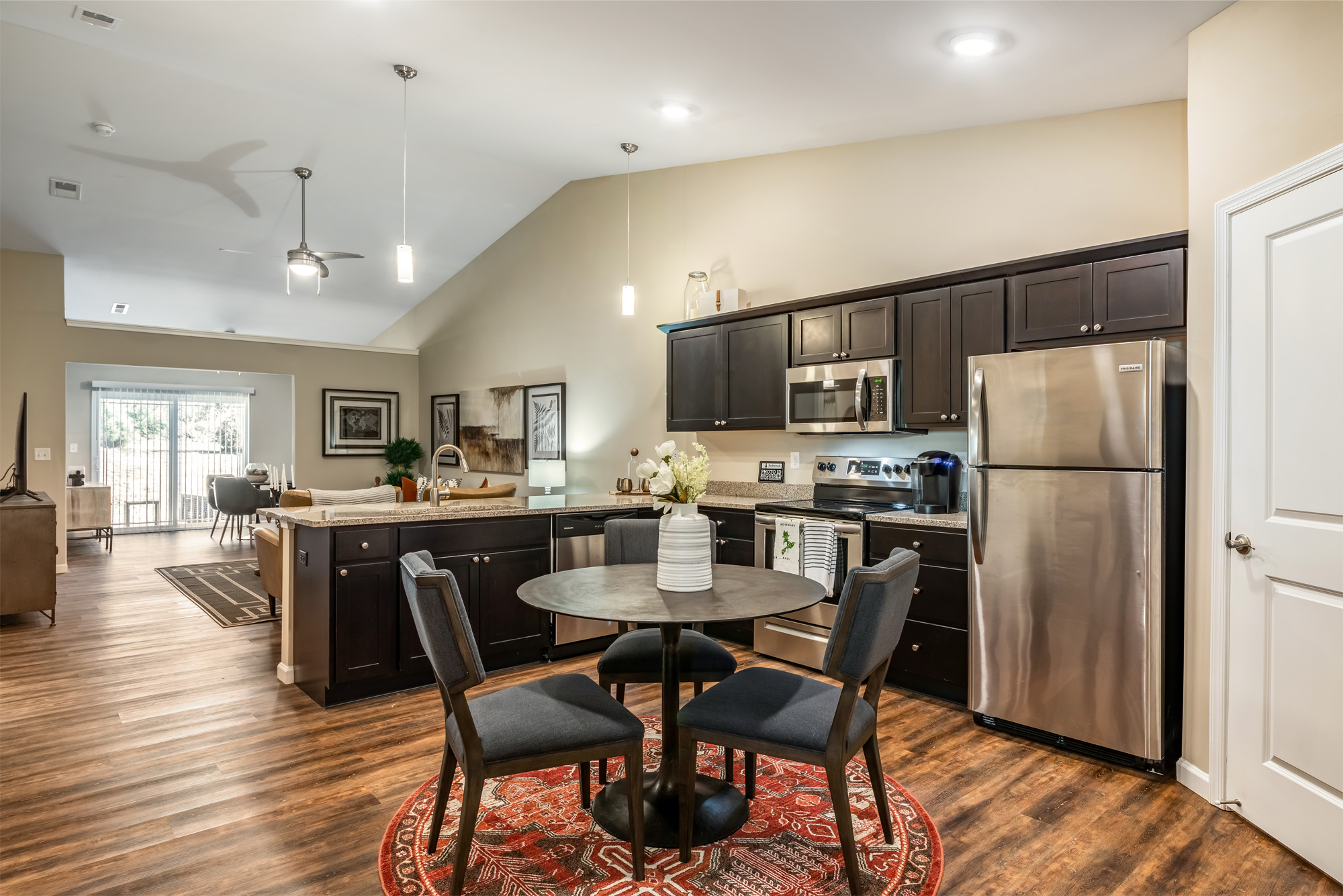 Spacious Kitchens with Breakfast Bar and Room for a Dining Table