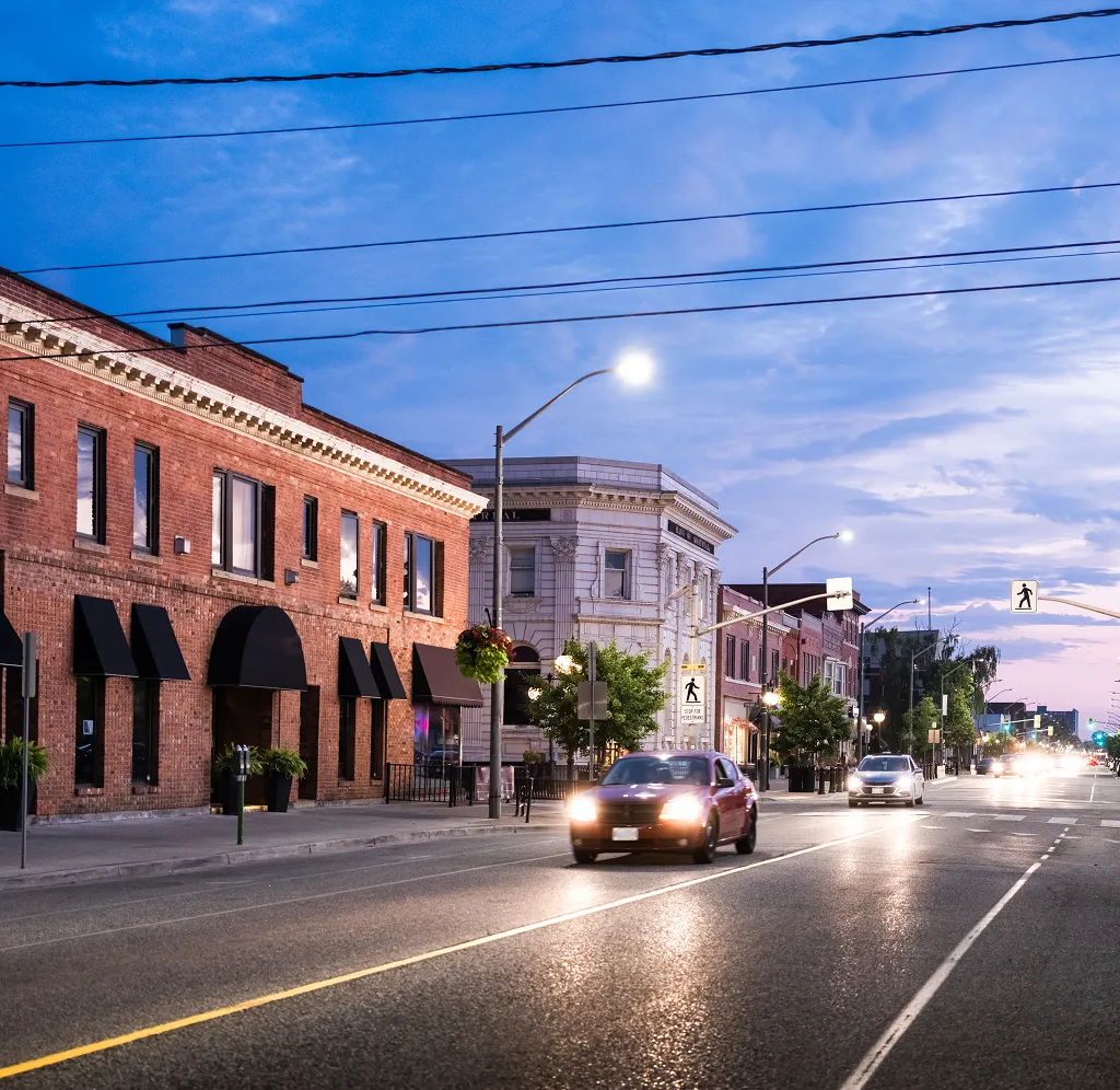 Walkerville in Essex County in Ontario, Canada.