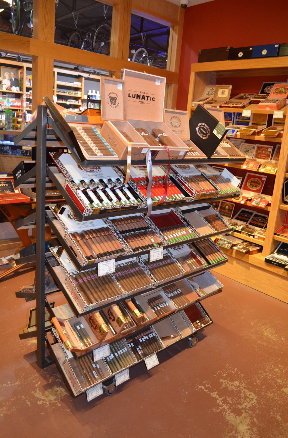 Huge custom walk-in humidor in nags head, NC