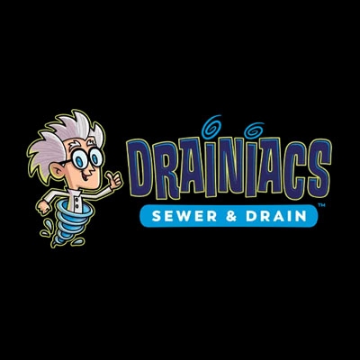 Drainiacs Sewer and Drain Logo