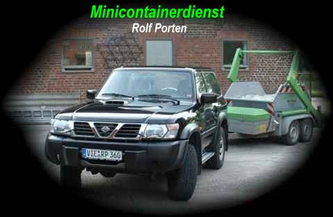 Bilder Minicontainer-Dienst Rolf Porten