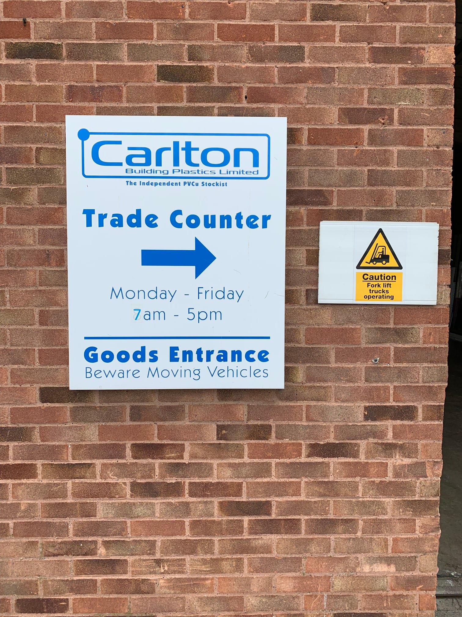 Carlton Building Plastics Ltd Croydon 020 8665 1221