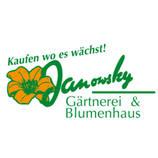 Blumenhaus und Gärtnerei Janowsky in Kleinostheim - Logo